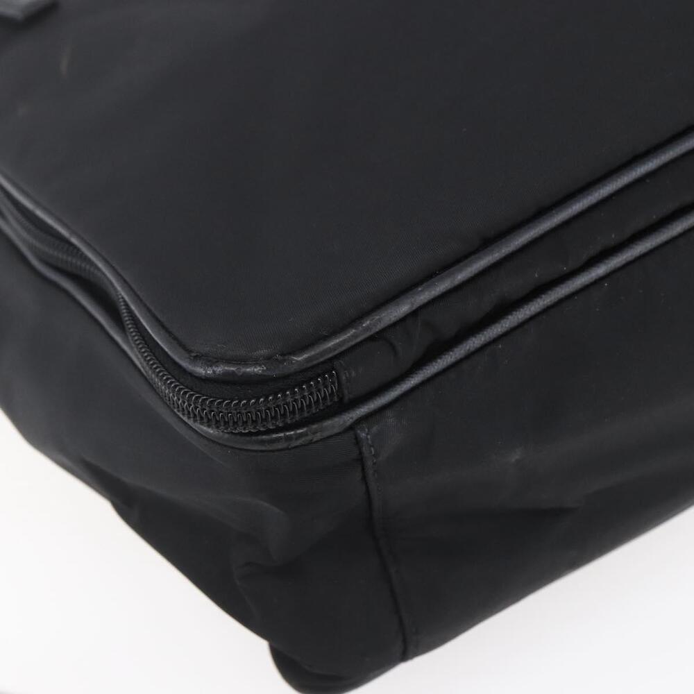 PRADA Business Bag Nylon Black Silver Auth ka390 - Picture 15 of 16